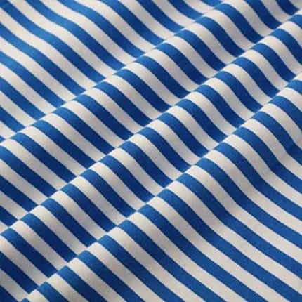 Girl's Cotton Casual Striped Jersey Dress