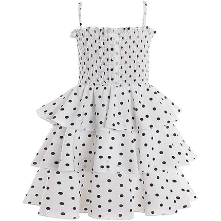 Girl's Wedding Lace Sleeveless Dress