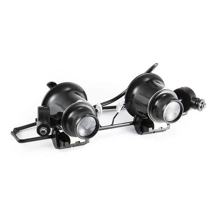 Glasses Type 20X Magnifier With White Led Light