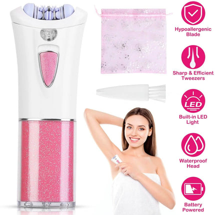 Glide Epilator Women Shaver Facial Body Hair Remover
