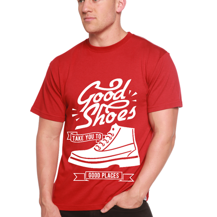 Good Shoes Men's Bamboo Viscose/Organic Cotton Short Sleeve Graphic T-Shirt