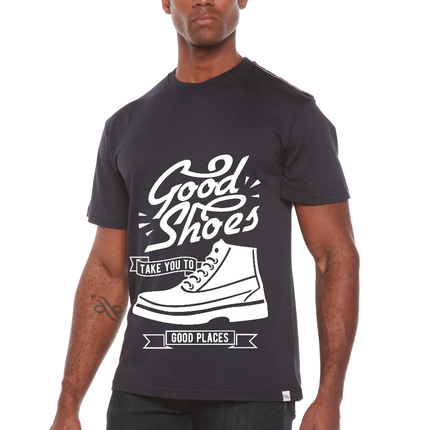 Good Shoes Men's Bamboo Viscose/Organic Cotton Short Sleeve Graphic T-Shirt