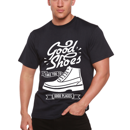 Good Shoes Men's Bamboo Viscose/Organic Cotton Short Sleeve Graphic T-Shirt