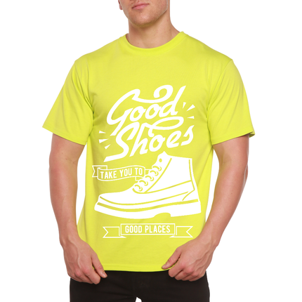 Good Shoes Men's Bamboo Viscose/Organic Cotton Short Sleeve Graphic T-Shirt