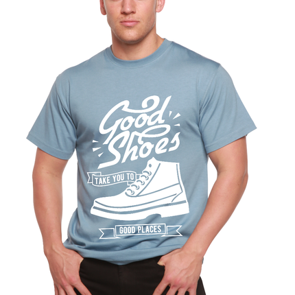 Good Shoes Men's Bamboo Viscose/Organic Cotton Short Sleeve Graphic T-Shirt