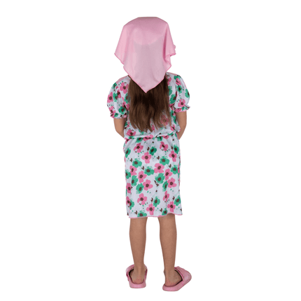 Kids Granny Costume, Classic Grandma Character Outfit for Dress Up and Roleplay