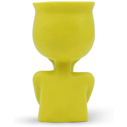 Greneric Character Portrait Flower Pot Resin Succulents Plant Pot