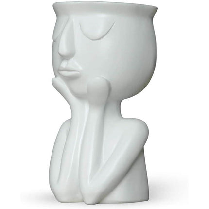 Greneric Character Portrait Flower Pot Resin Succulents Plant Pot