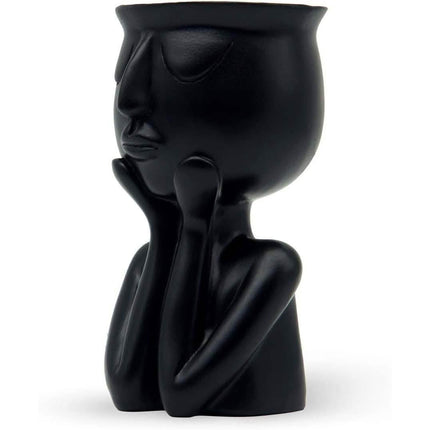Greneric Character Portrait Flower Pot Resin Succulents Plant Pot