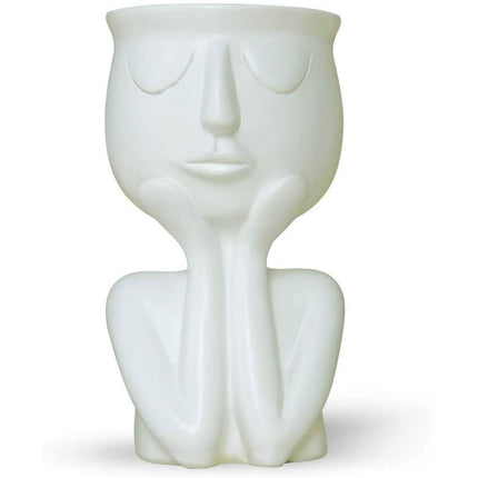 Greneric Character Portrait Flower Pot Resin Succulents Plant Pot