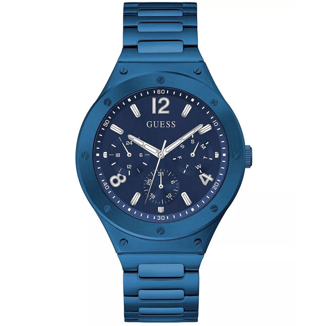 Guess Men's Scope Multifunction Watch | Stylish Chronograph Look Designer Timepiece