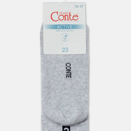 Cotton Ankle Socks Conte Active 571 - Terry Foot