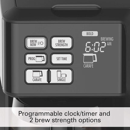 Hamilton Beach 49976 FlexBrew 2-Way Brewer Programmable Coffee Maker