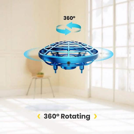 Hand Operated Flying Drone Scoot Hands Free