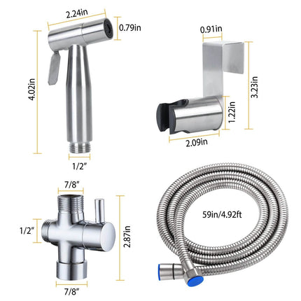 Handheld Bidet Sprayer Stainless Steel