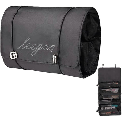 Hanging Roll-Up Makeup Bag