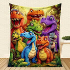 Cute Smiling Dinosaurs / S
