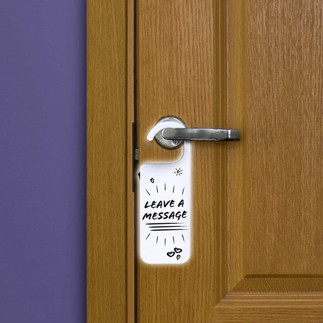 Hearth And Haven Hanging Door Sign Dry Erase White Board Do Not Disturb