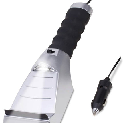 Heated Ice Scraper with Built-in Flashlight