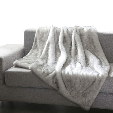 Heavy Faux Fur Throw Blanket – Assorted Styles
