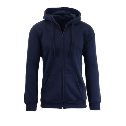 Heavy Fleece Lined Zippered or Pullover Hoodie - Size XXXL
