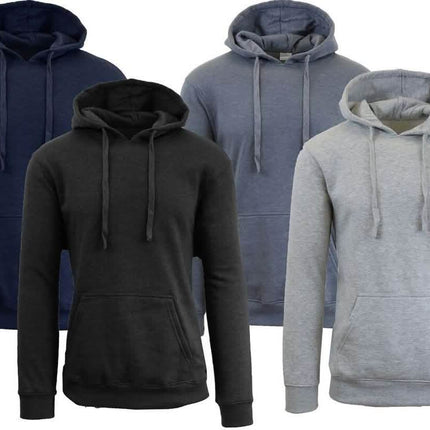 Heavy Fleece Lined Zippered or Pullover Hoodie - Size XXXL