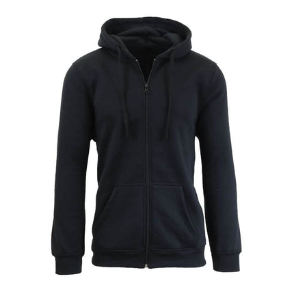 Heavy Fleece Lined Zippered or Pullover Hoodie - Size XXXL