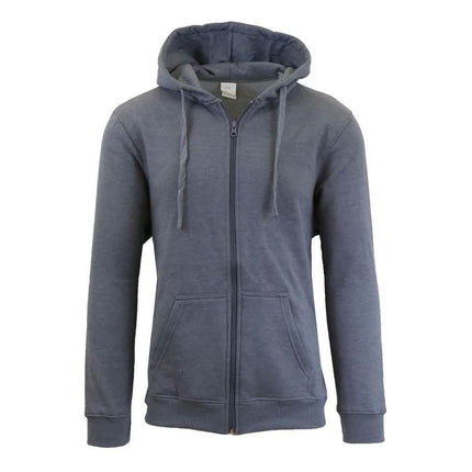 Heavy Fleece Lined Zippered or Pullover Hoodie - Size XXXL