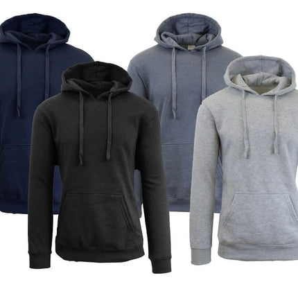 Heavy Fleece Lined Zippered or Pullover Hoodie - Size XXXL