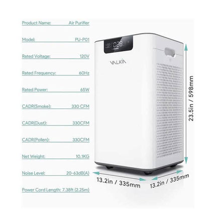 HEPA Large Room Air Purifier 1056 Sq. Ft.
