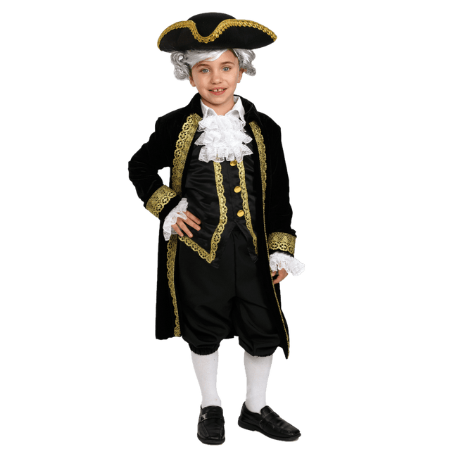 Kids Alexander Hamilton Costume – Colonial Revolutionary War Historical Costume for Boys