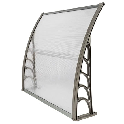 Hommoo 40"x 40" Polycarbonate Window Door Awning