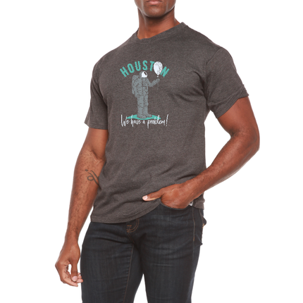 HOUSTON Men's Bamboo Viscose/Organic Cotton Short Sleeve Graphic T-Shirt