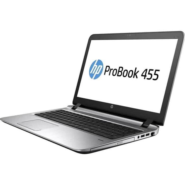HP 455 G3 15.6-Inch Laptop ProBook AMD A10-Series 16GB RAM 128GB SSD Windows 10 (Refurbished)