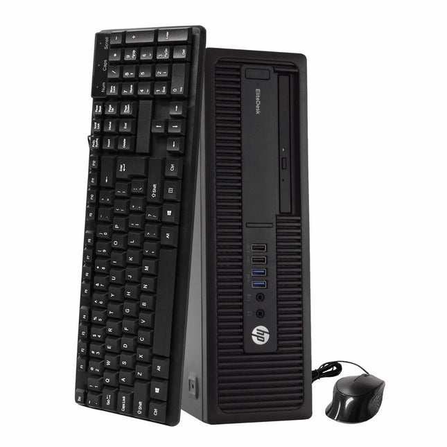 HP EliteDesk 800 G2 Desktop Computer PC, 3.20 GHz Intel i5 Quad Core Gen 6 (Refurbished)