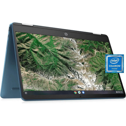 HP Laptop X360 14a Chromebook 14" HD Touchscreen (Refurbished)