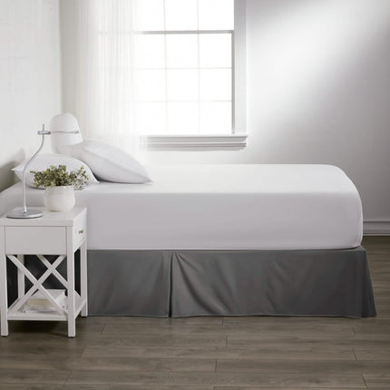Hypoallergenic Pleated Premium Solid Bed Skirt