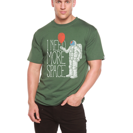 I need more space Men's Bamboo Viscose/Organic Cotton Short Sleeve Graphic T-Shirt