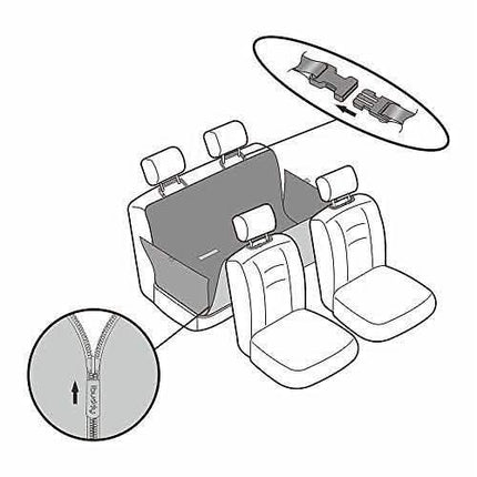 iBuddy Dog Car Seat Covers