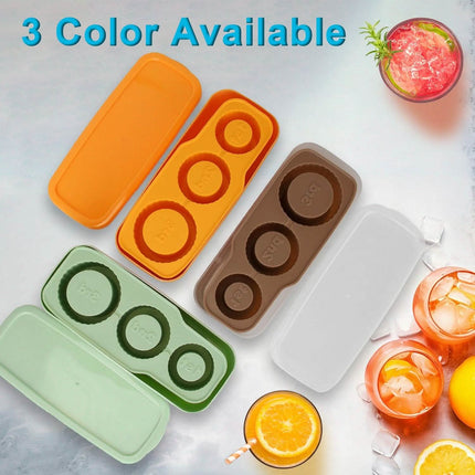 Ice Cube Tray Fit For 20oz/30oz/40oz Stanley Cup Easy Release Silicone Hallow Cylinder