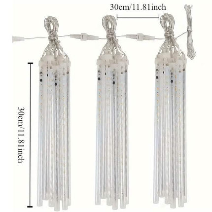 Icicle Snowfall Meteor Shower Outdoor Lights