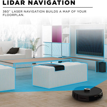 iHome AutoVac Nova Self Empty Robot Vacuum