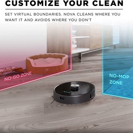 iHome AutoVac Nova Self Empty Robot Vacuum