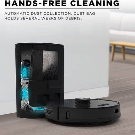 iHome AutoVac Nova Self Empty Robot Vacuum