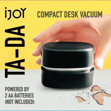 iJoy Ta-Da Battery Powered Mini Desktop Vacuum Cleaner