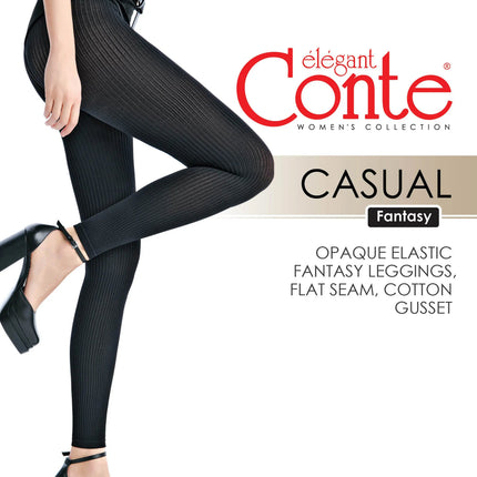 Fantasy Leggings Conte Casual 100 Den - Matte Finish