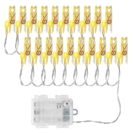 IMAGE 7ft 20 Photo Clips LED String Lights