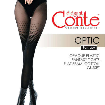 Fantasy Tights Conte Optic - Imitation Overknees