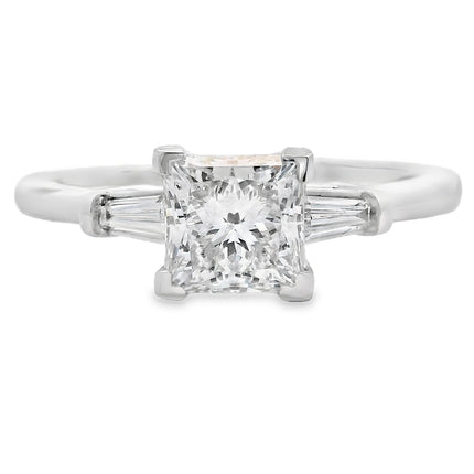 Genuine 1.12ct Lab Grown Diamond  10KT White Gold