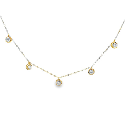 1.58ct Lab Grown Diamond Dia by yard 14KT Yellow Gold